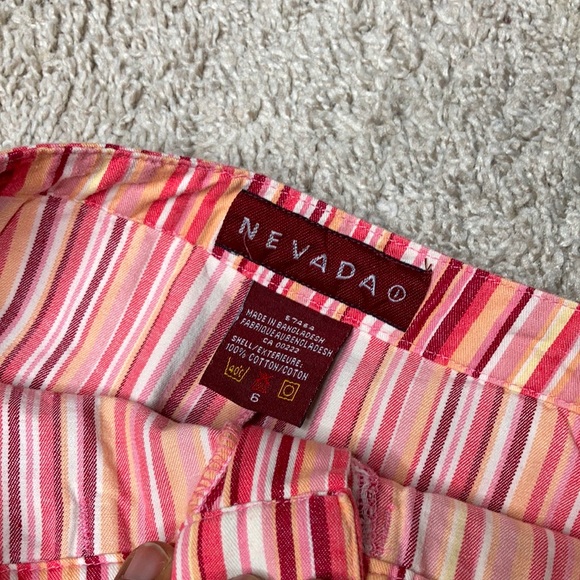 Nevada Colourful Striped Mini Skort ๐ป - Picture 8 of 9